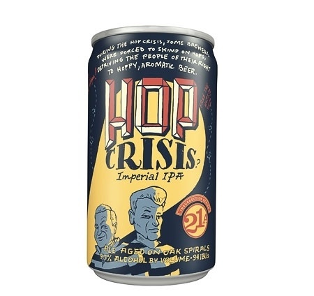 Hop Crisis Imperial IPA #packaging #beer #identity