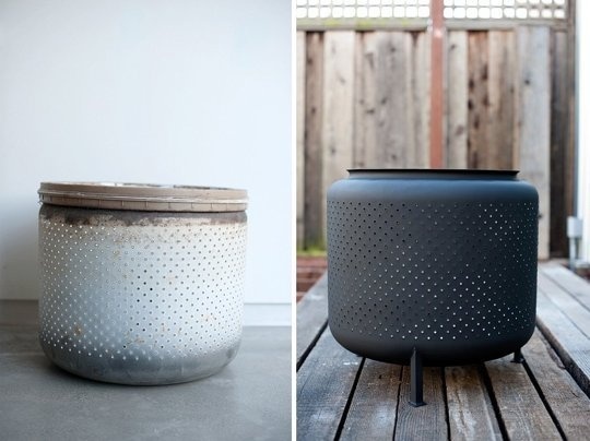 Turn a Washing Machine Drum Into a Backyard Fire Pit in Just 1 Hour for $10 #firepit