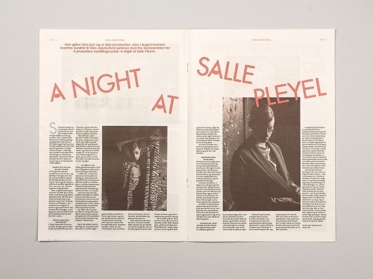 NODE Berlin Oslo — Oslo Jazz Festival '11 #print #design #graphic #publication #typography