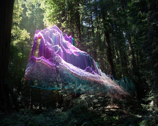 PATH BY MARK DORF #digital #line #color #nature