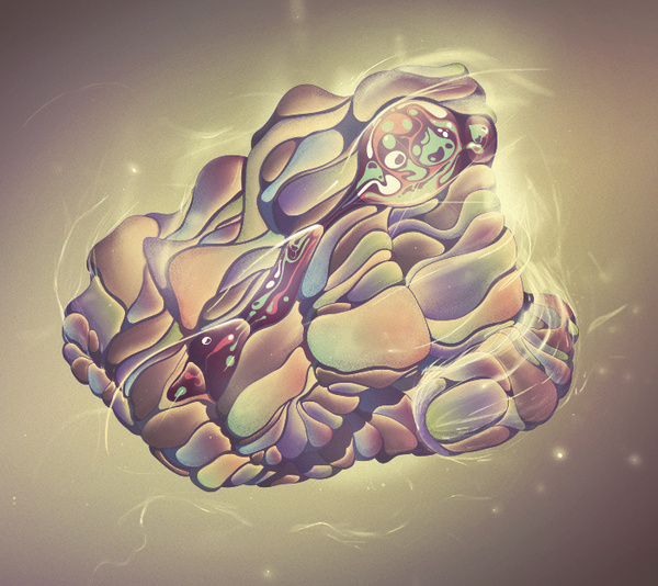 Fist #digital #design #art #vector