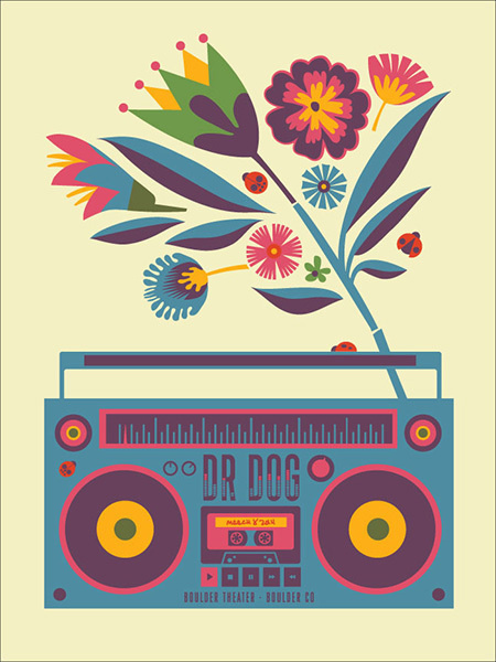GigPosters.com - Dr Dog #gig #poster