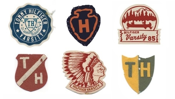 Hilfiger Patches on the Behance Network #type #patch #vintage #logo