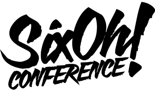 Tickets for SixOh! Conference in Perth from Ticketbooth #white #six #design #black #logo #conference #typography