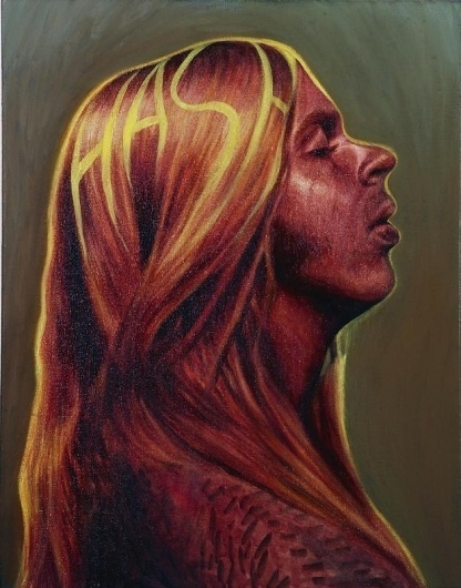opera622_museo_madre.jpg (629×800) #typography #hair #painting #art #metal #portraiture #heavy