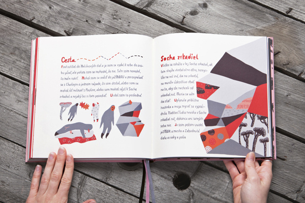 In Watermelon Sugar on Behance #print #sugar #book #publication #illustration #watermelon