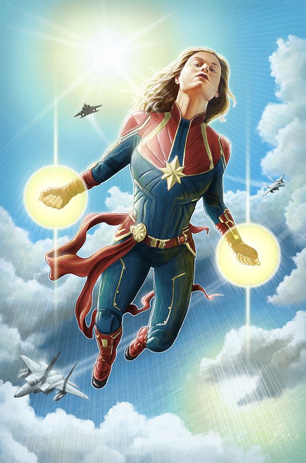 Captain Marvel alternative movie poster
