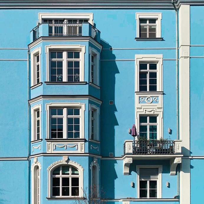Minimalist and Colorful Architecture Photography by Florian Zenk