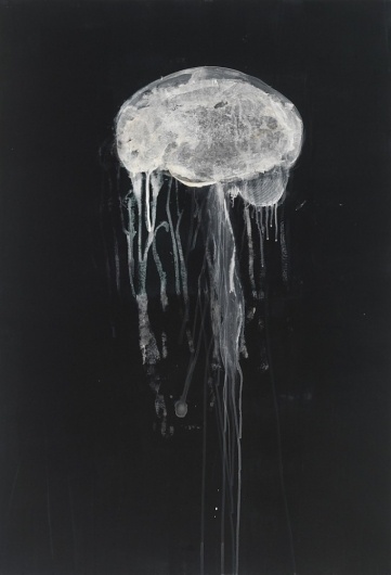 Fantasies of cellular communities and artful morphologies. — Synaptic Stimuli #jellyfish #painting