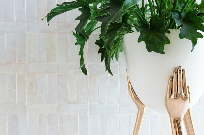 Hand Stand Planter