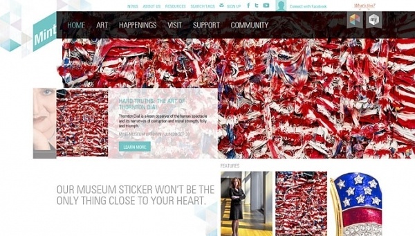 Mint museum #vnwebdesigner