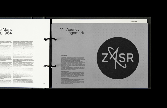 Zambia Academy of Space Research – Identity on Behance