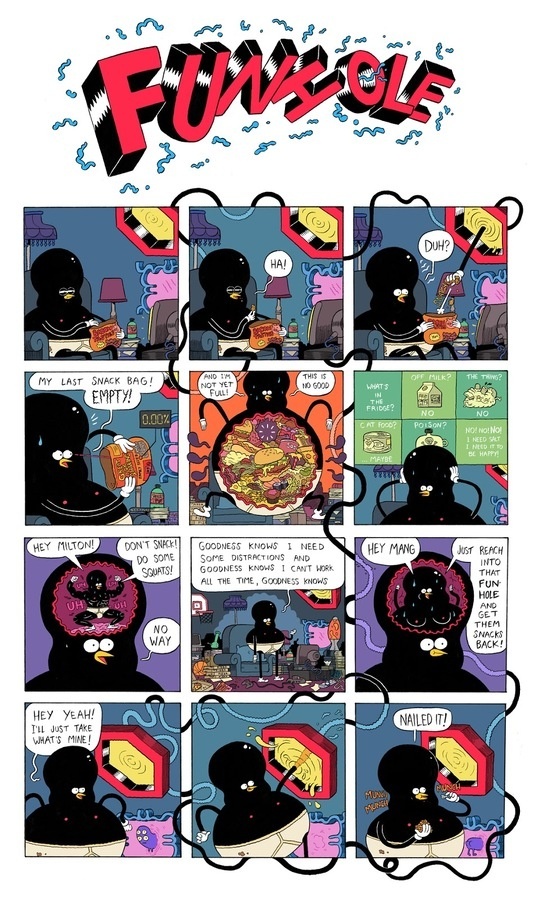 Funhole #nick #edwards #fi #sci #comic #illustration