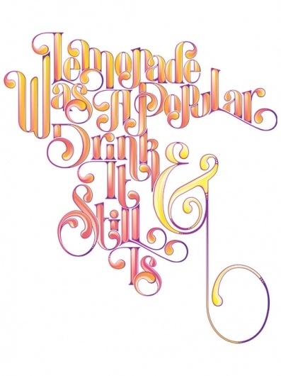33_lemonade4.jpg 522×696 pixels #lettering #lemonade #typography