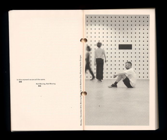 booksfromthefuture: “To Note: Notation across disciplines considers – Stuart Geddes and Žiga Testen ”
