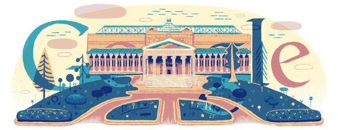 Peter Carl Fabergé's 166th Birthday #doodle #museum #pushkin #retro #google