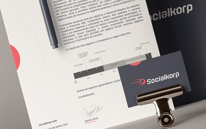 Socialkorp Brand Identity - Mindsparkle Mag New branding by Rafael Maia. Socialkorp is a Portuguese company with the future in its DNA, creating solutions that make sense right now. #packaging #identity #branding #design #color #photography #graphic #design #gallery #blog #project #mindsparkle #mag #beautiful #portfolio #designer