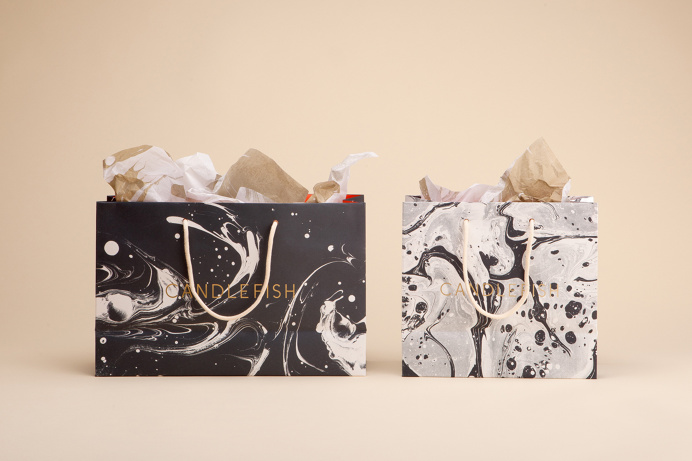 Beautiful Texture on bags #packaging #texture #pattern #paint
