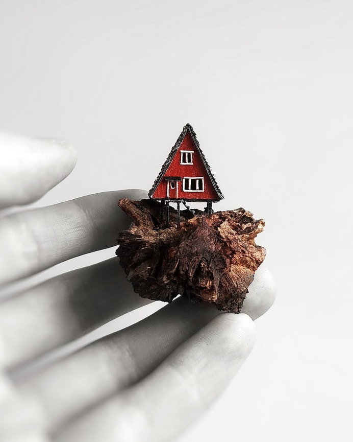 These miniature sculptures bring fantasy worlds into your home — minimalgoods