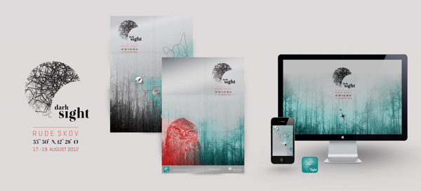 Dark Sight on Behance #owl #night #nature #identity #forest #dark #tour