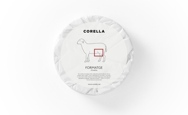 Fauna meat packaging designs for Corella #packaging #cheese
