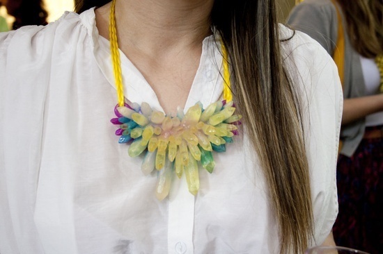 Pinned Image #rainbow #colour #necklace