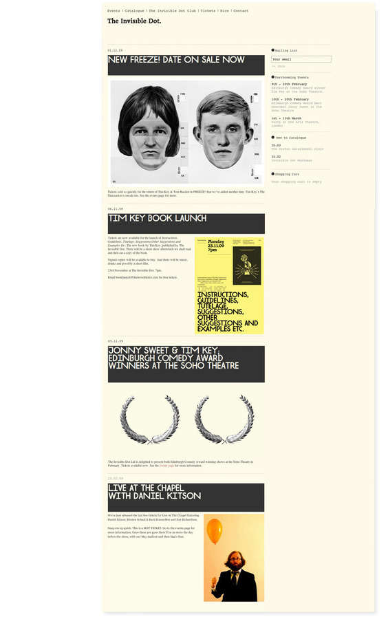 Julia | The Invisible Dot #website #web