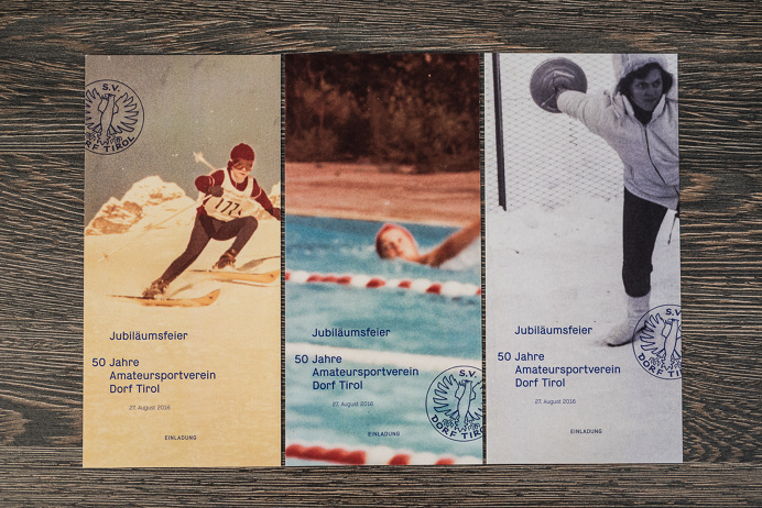 Sports anniversary publication on Behance