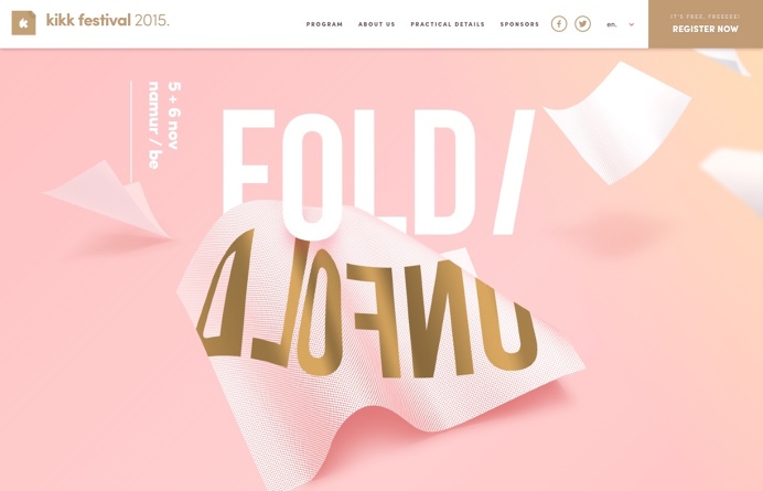 Kikk Festival, inspiration N°412 published on The Gallery in date September 30th, 2015. #website