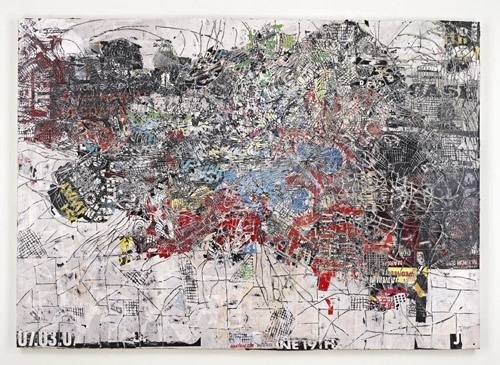 Sikkema Jenkins & Co. - Mark Bradford - Works #graphics #painting