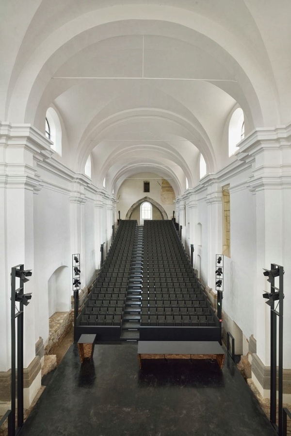 CJWHO ™ (Ptuj Performance Center, Slovenia by ENOTA The...) #restoration #slovenia #monastery #church #design #interiors #architecture