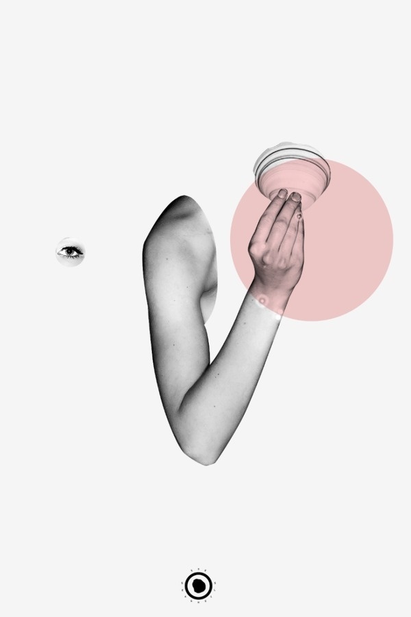 Ida Carpe #white #pink #gaverd #black #poster #500seashells