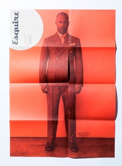 Esquire – Exclusive | September Industry #esquire #red #print #clean #grid