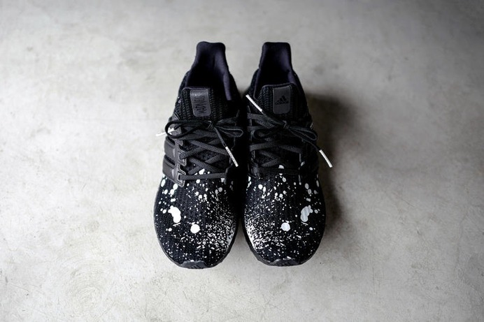 MADNESS adidas UltraBOOST 4.0 Closer Look Shawn Yue Black White Splatter Hong Kong Fashion