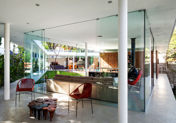 Marquise House in Sao Paulo - #architecture, #house, #home, #decor, #interior,