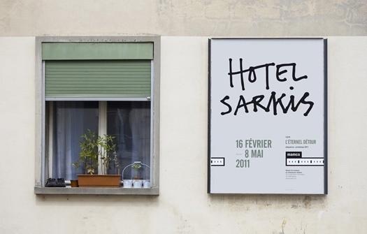 gva studio - typo/graphic posters #sarkis #gva #poster #hotel #typography