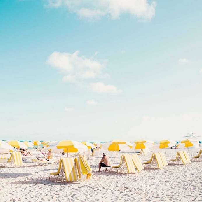 Minimalist and Striking Beach Landscapes by David Behar