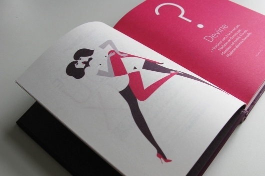 L'abécédaire amoureux - malikafavre #print #design #editorial #magazine