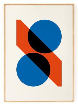 Two Circles and a Diagonal
