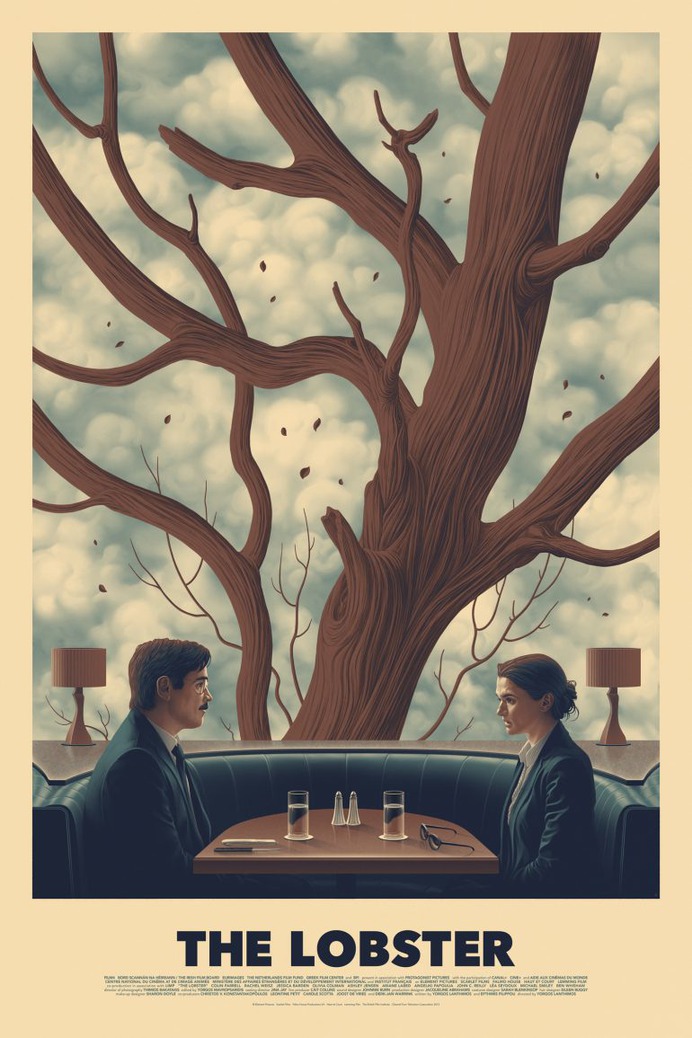 The Lobster. Mondo Movie POster