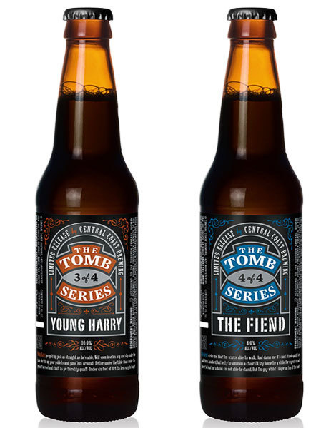 Tomb Series Packaging #packaging #beer #label #bottle