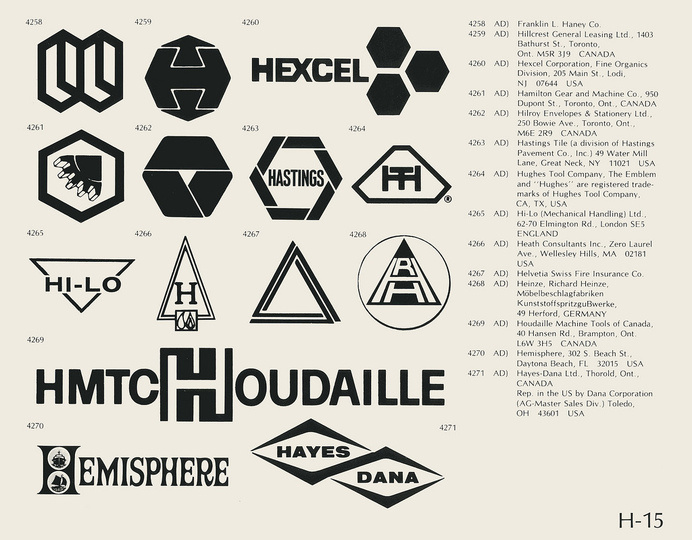 H-15 | Flickr - Photo Sharing! #logotype #vintage