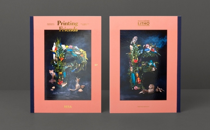 Printing Friends is an influential and print exclusive magazine where talents and creators meet and are showcased, in order to inspire the c #colourful #plants #tactile #design #graphic #food #cover #snask #f #colorful #nature #handmade #p #spread #editorial #magazine #typography