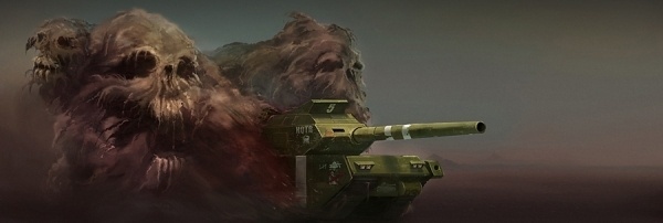 http://www.oscarmar.com/index.php?/work/illustration/ #tank #dust #headquarter #skull #desert