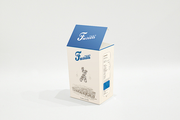 Italian pasta package design on the Behance Network #packaging #maikel #pasta #design #kulesza #michakulesza #box #food #set #italian #kelmai #micha #michalkulesza #package