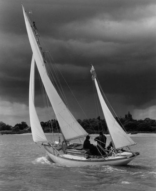 boatporn:Venture.Â Source: albertstrange.org #sailing #sea #boat