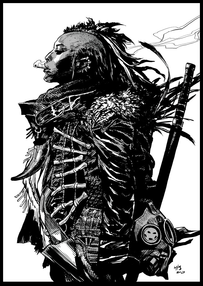 Post apocalyptic by bumhand on deviantART #post apocalyptic girl