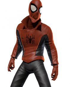 SPIDER MAN LAST STAND LEATHER JACKET