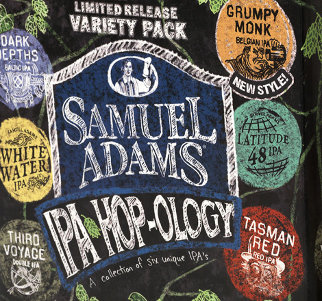 Sam Adams Hop-ology #packaging #beer #label #bottle
