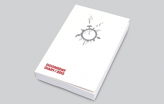 Hatched | Doomsday Diary book design #design #book #illustration #diary #graphics #hatched